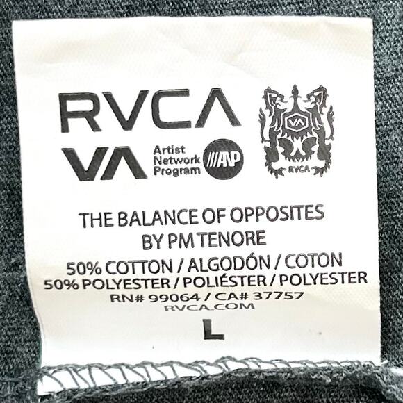 RVCA Balance Of Opposites Graphic Boy's Fit Tee NWT - Picture 8 of 8